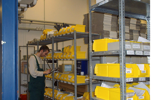 Lager und Logistik im BTZ